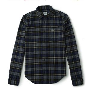 Lacoste Plaid Top